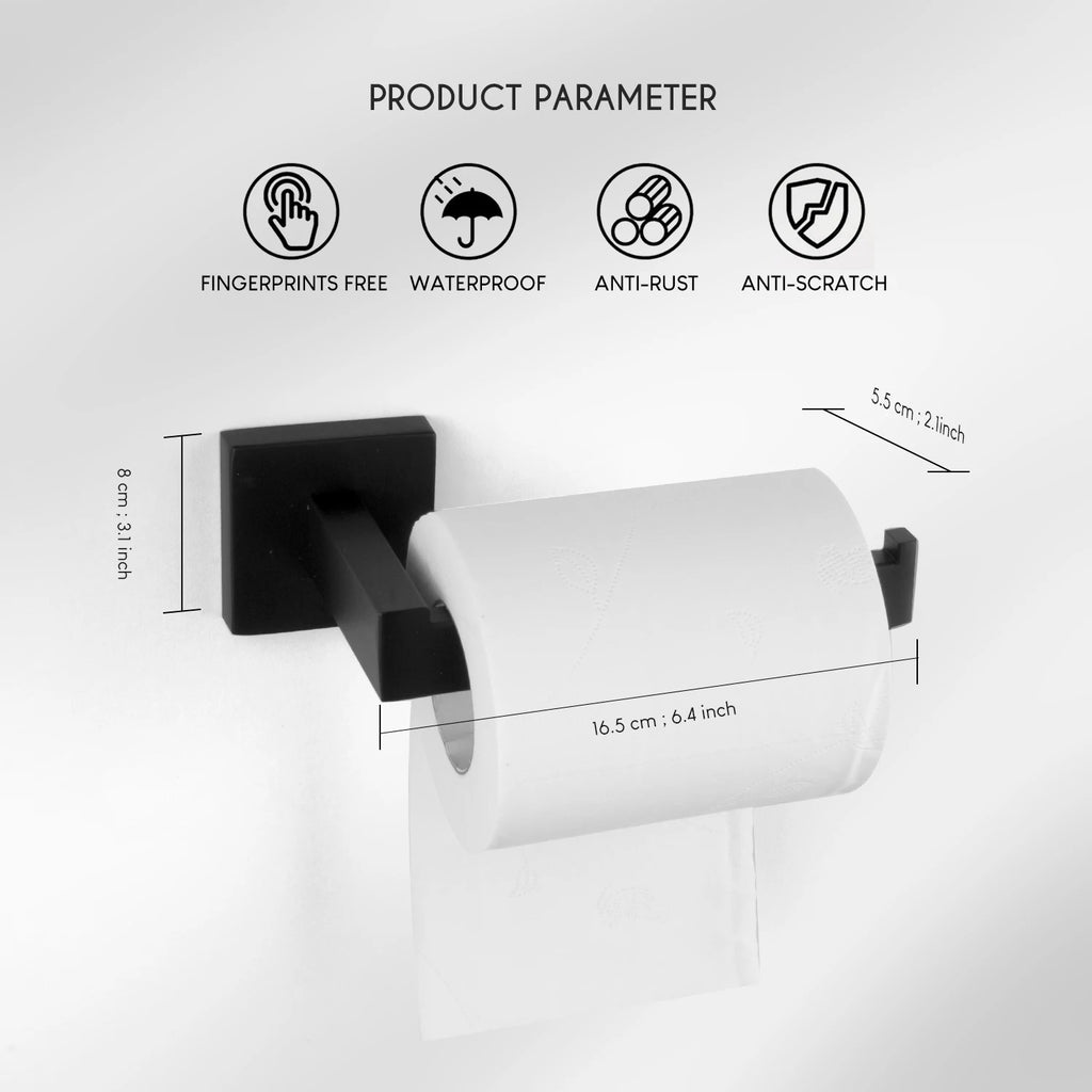 Stainless Steel Wall-Mounted Toilet Paper Holder