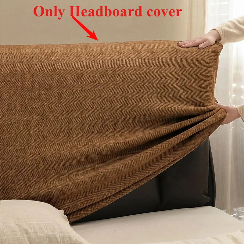 Stretch Chenille Bed Frame Cover