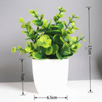 Artificial Eucalyptus Bonsai Plant