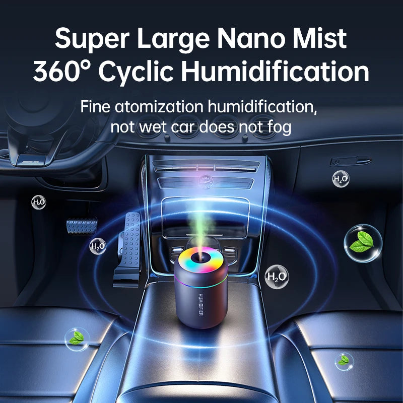 180ml Mini USB Air Humidifier &amp; Aroma Diffuser