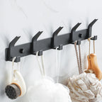 Modern Wall-Mounted Aluminium Hook Rack