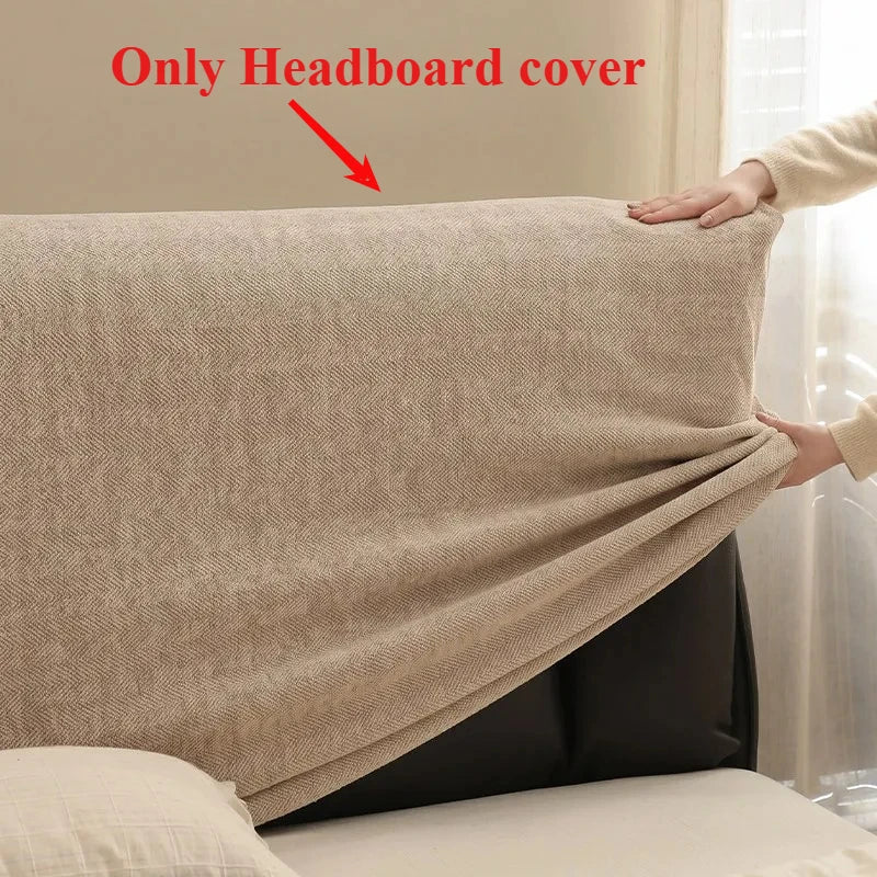 Stretch Chenille Bed Frame Cover