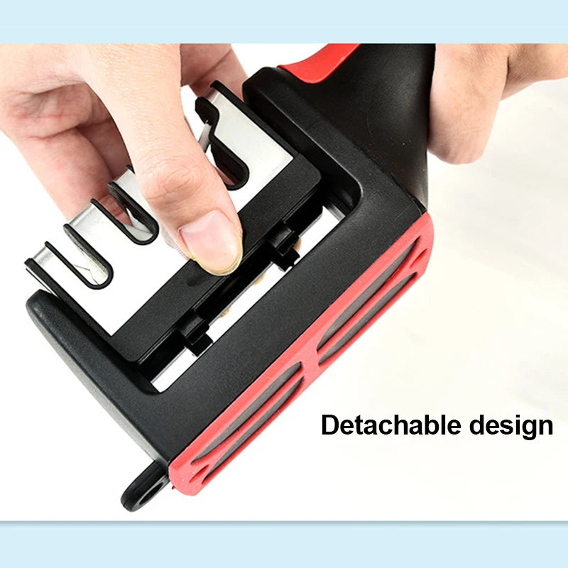 4-Stage Multi-Purpose Handheld Knife Sharpener