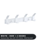 Modern Wall-Mounted Aluminium Hook Rack