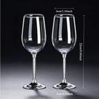 2-Piece Crystal Wine Glass Set