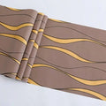 3D Brown Water Ripple Self-Adhesive Wallpaper