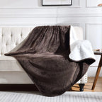 Waterproof Reversible Throw Blanket — 100 × 150cm