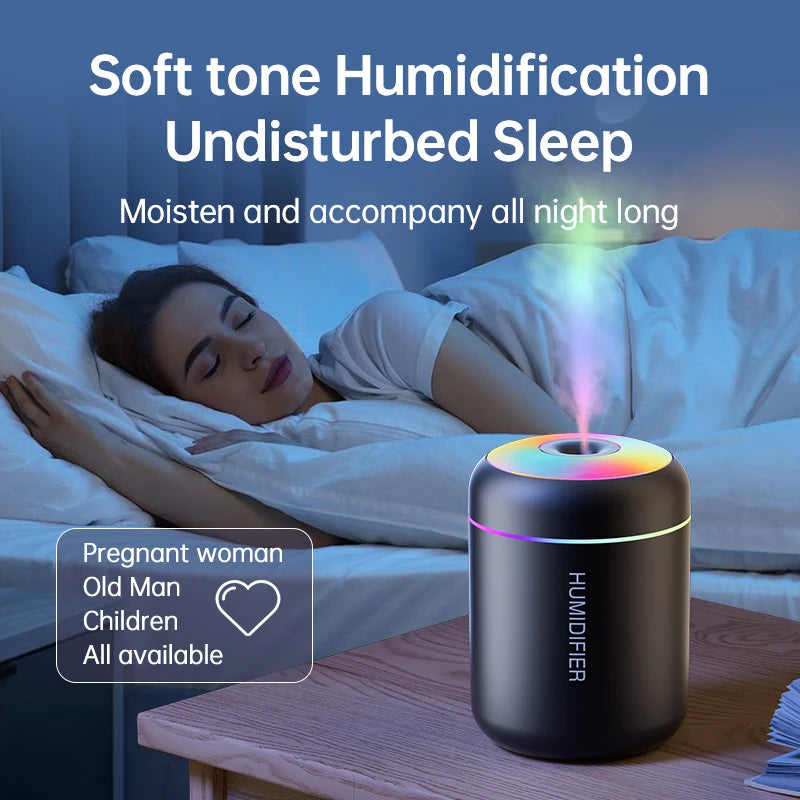 180ml Mini USB Air Humidifier &amp; Aroma Diffuser