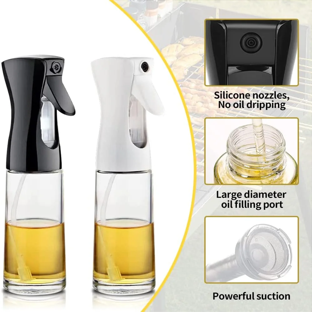 Oil Spray Bottle for Cooking — 200ml / 300ml / 500ml