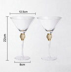 2-Piece Crystal Wine Glass Set