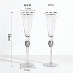 2-Piece Crystal Wine Glass Set