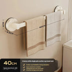 Wall-Mounted Suction Cup Towel Rack