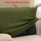Stretch Chenille Bed Frame Cover