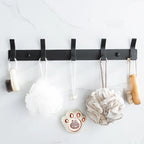 Modern Wall-Mounted Aluminium Hook Rack