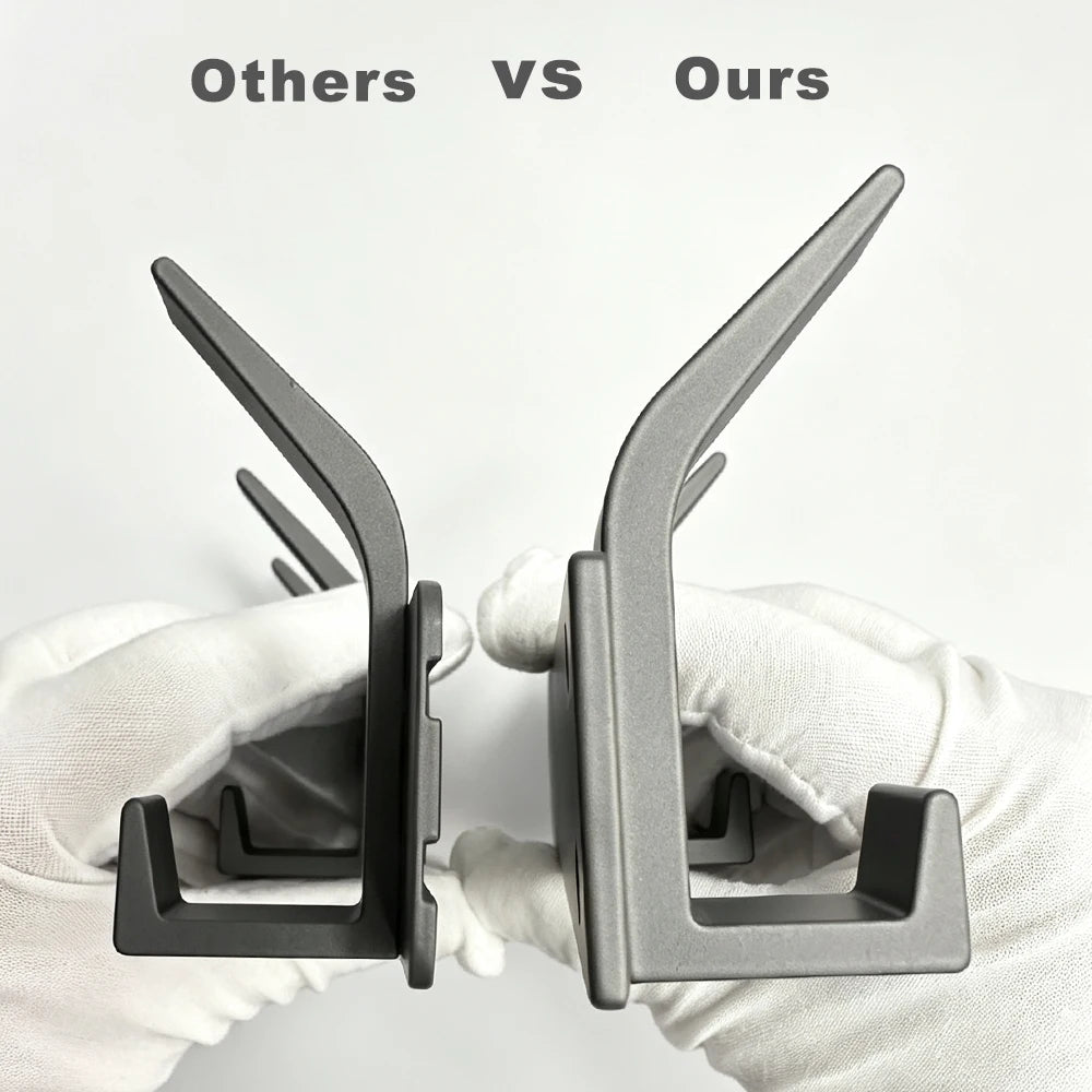 Modern Wall-Mounted Aluminium Hook Rack
