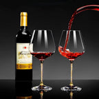 2-Piece Crystal Wine Glass Set