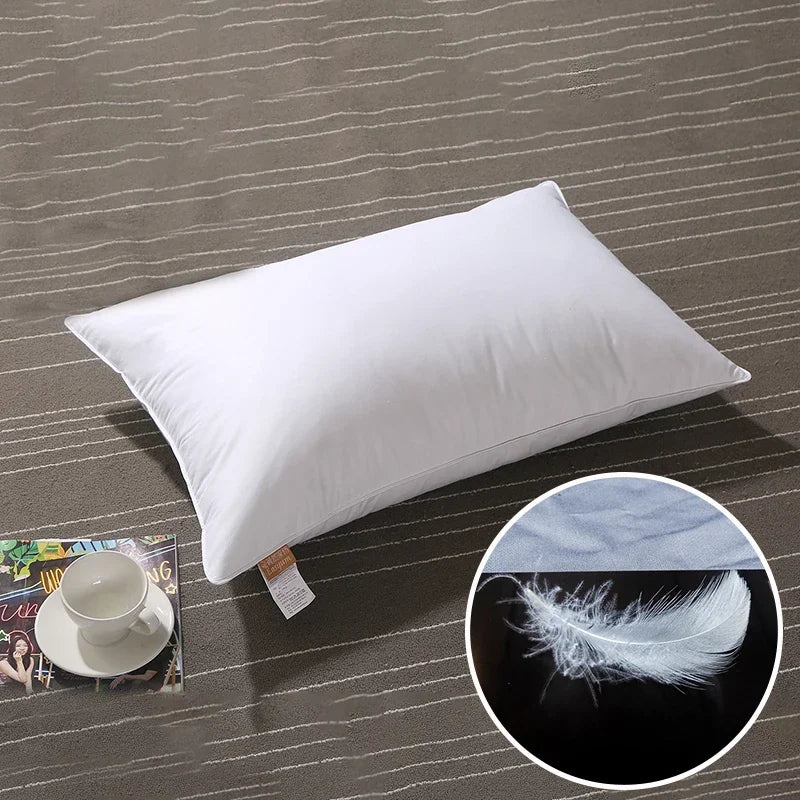 Cotton Goose Feather Cushion Pillow Assorted Sizes 80x80/70x70/60x60/55x55/50x50/45x45/40x40/50x90/50x75/50x70/50x65/45x70/40x60
