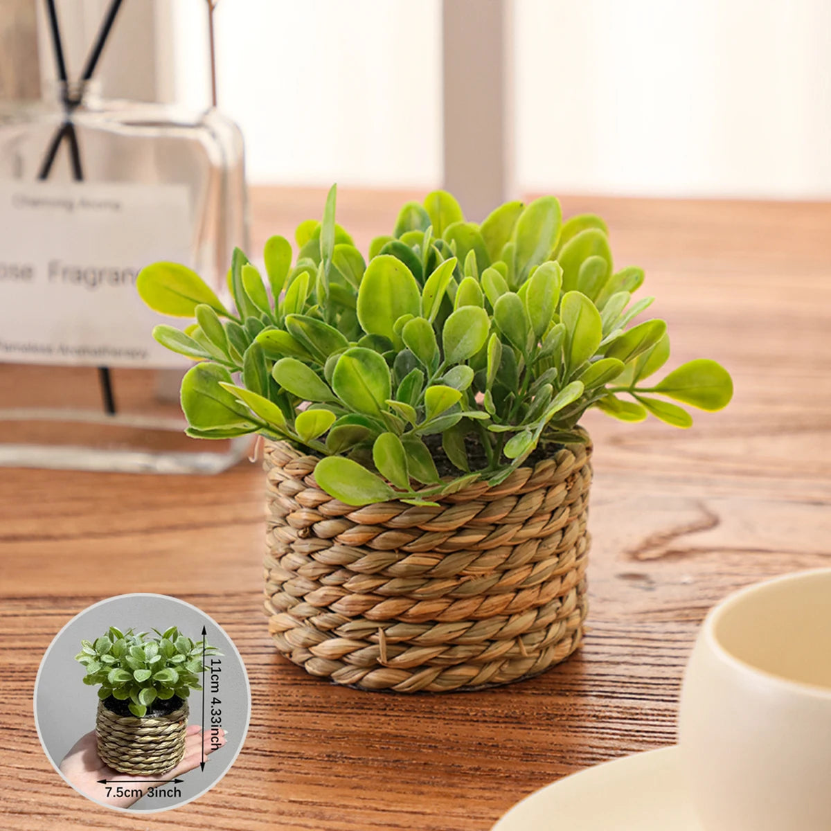 Small Artificial Eucalyptus Plant — 11cm