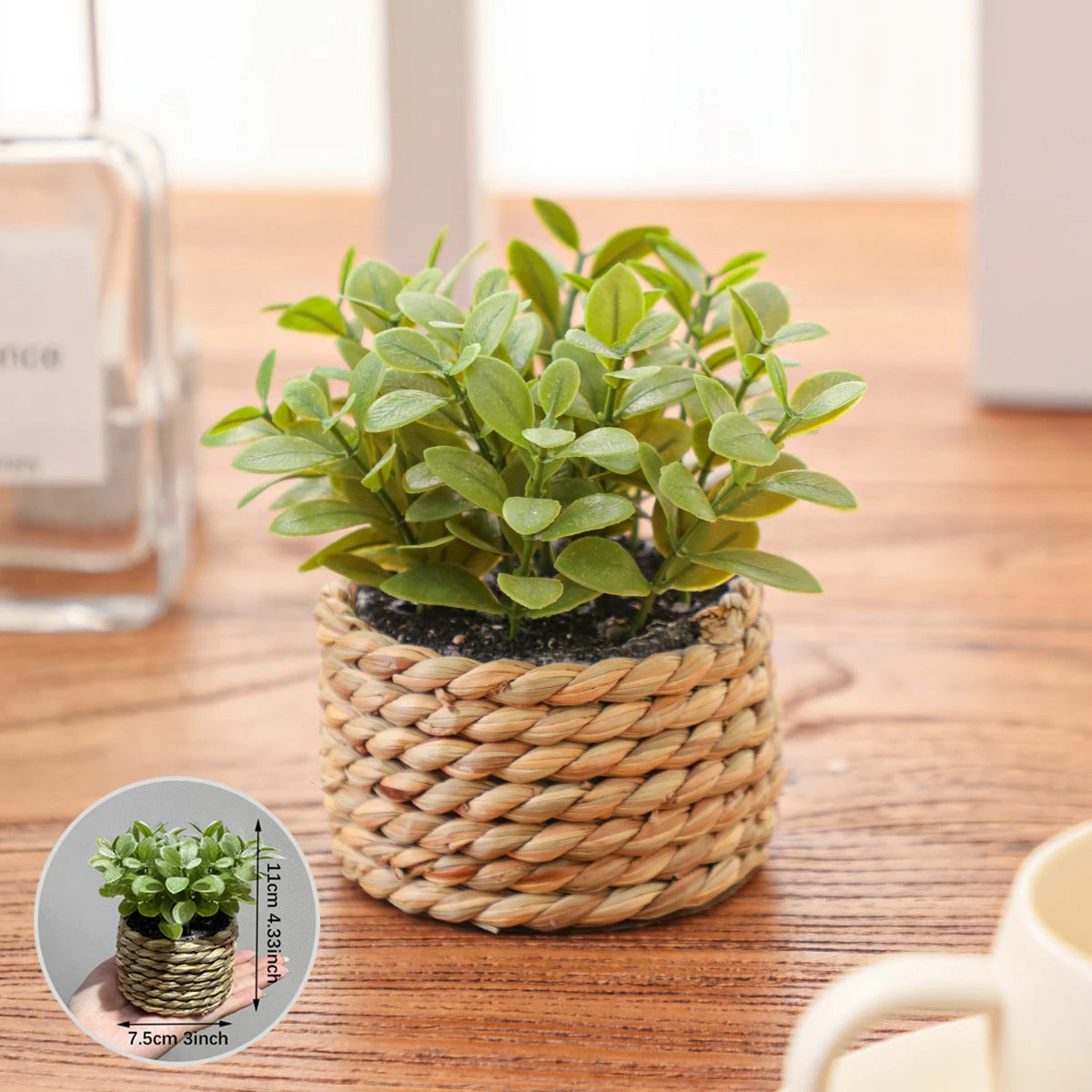 Small Artificial Eucalyptus Plant — 11cm