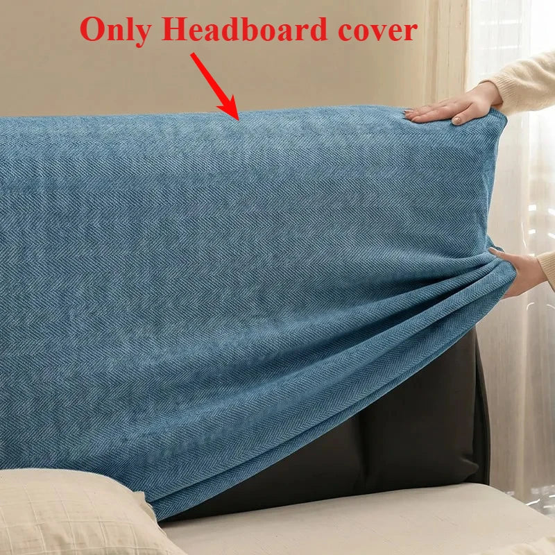 Stretch Chenille Bed Frame Cover