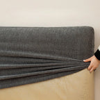 Stretch Chenille Bed Frame Cover