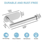 Stainless Steel Wall-Mounted Toilet Paper Holder