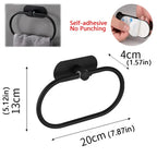 Stainless Steel Self-Adhesive Towel Ring