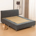 Stretch Chenille Bed Frame Cover