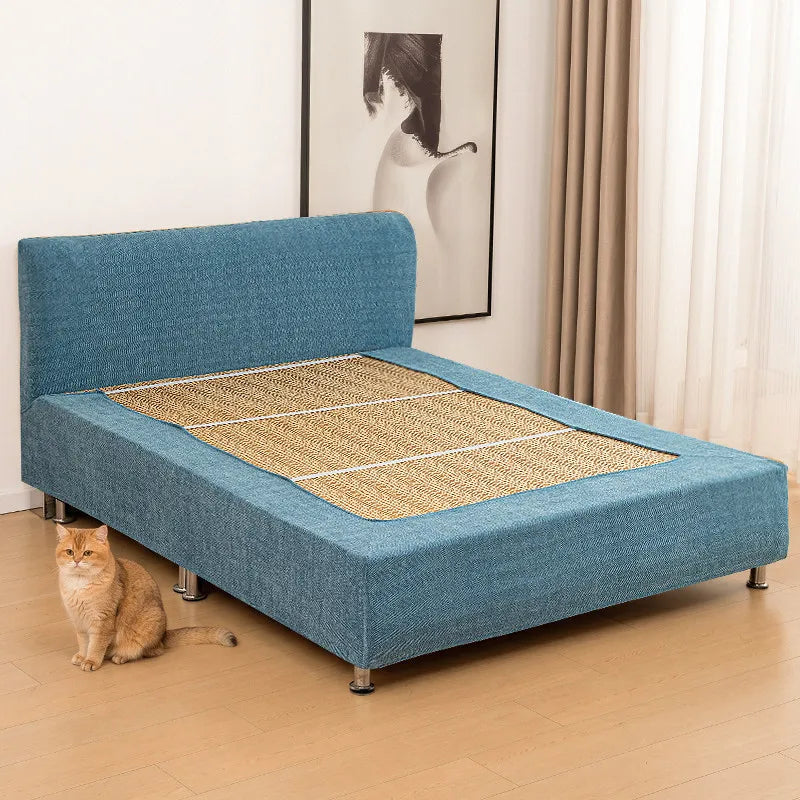 Stretch Chenille Bed Frame Cover