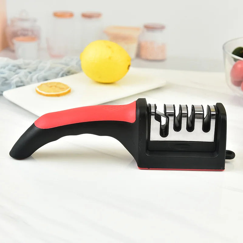 4-Stage Multi-Purpose Handheld Knife Sharpener