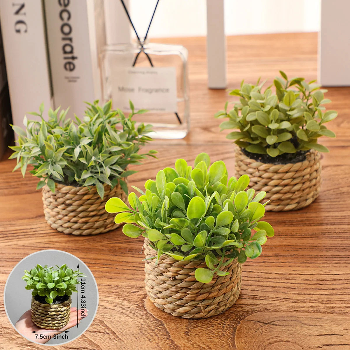 Small Artificial Eucalyptus Plant — 11cm