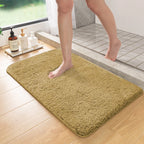 Long-Pile Absorbent Non-Slip Bathroom Mat