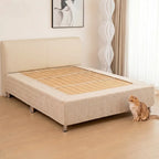 Stretch Chenille Bed Frame Cover