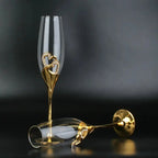 2-Piece Crystal Wine Glass Set